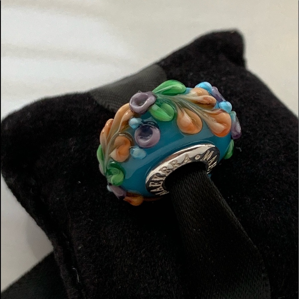 NEW🌸#54-Murano Glass Bead, Paradise Flower, 3D - Picture 6 of 8